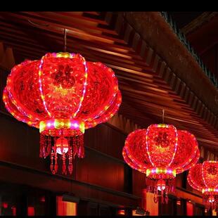 饰手工艺灯笼 2025旋转灯笼大门口春节福字走马灯阳台结婚乔迁装