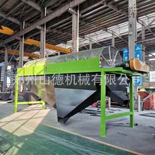 有机肥颗粒筛选设备生物滚筒筛分机肥料制作设备厂干湿分离机