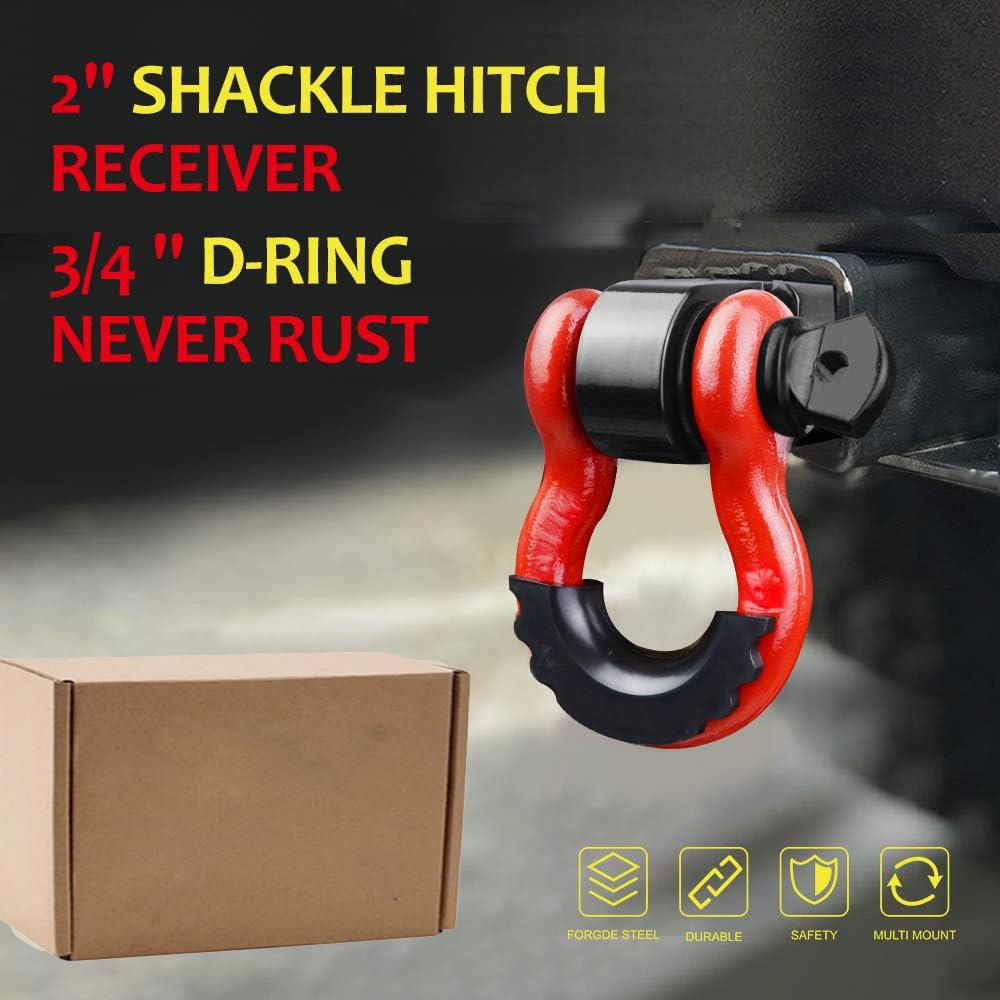 热销拖2英寸实心车臂美式拖方口通用连接器越野车车STC配件拖车钩