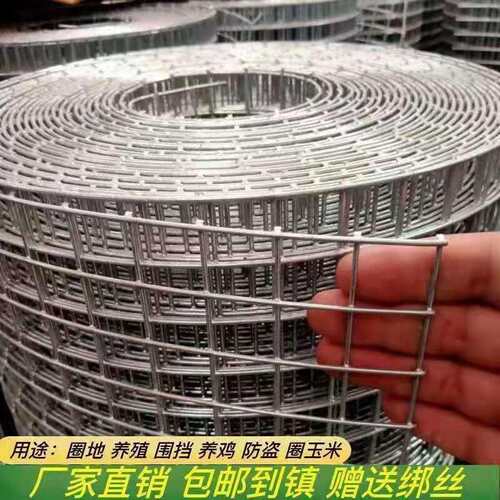 镀锌铁丝网拦鸡养鸭动物围栏网圈山圈地围栏网镀锌围