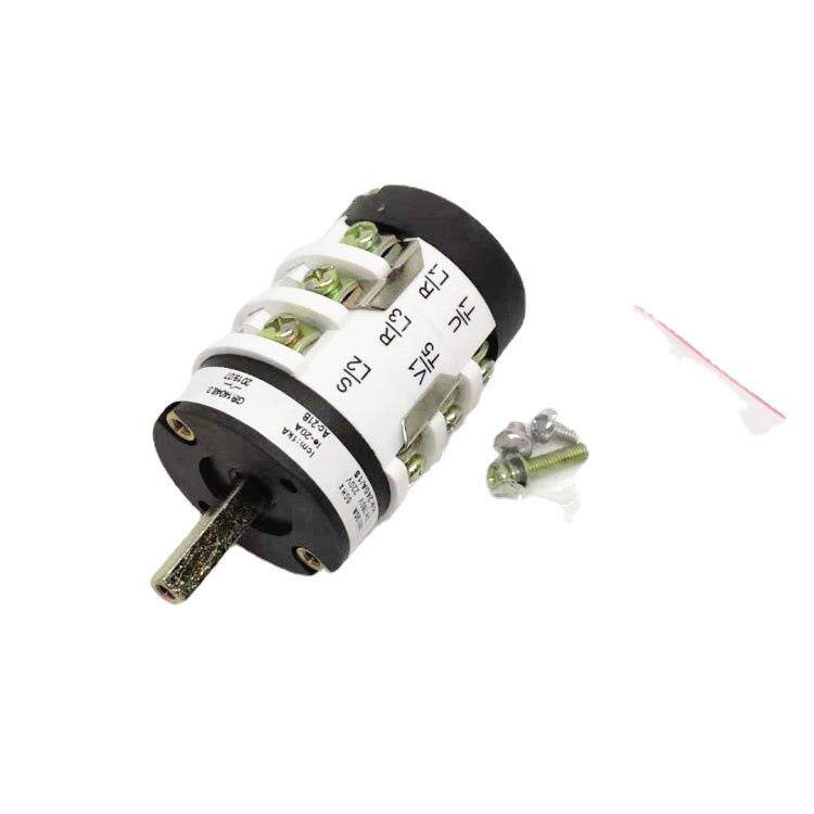 供应扒胎机拆胎机配件正反转开关倒顺开关电源转换开关220380V20A