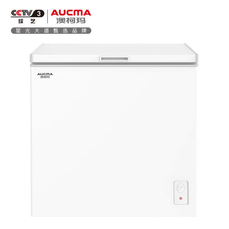 澳柯玛家用冷柜 200升顶开门冰柜BC/BD-208HNE 202 206 207灰色