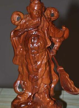 源头厂家各种工艺品小桃木关公FL-2288-1桃木摆件 摆挂件饰品木制