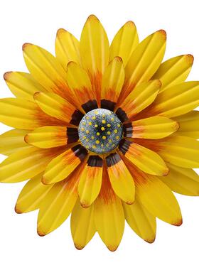 铁艺立体花朵小雏菊单个大花壁挂客厅背景墙面别墅铁门栅栏壁挂饰