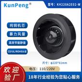 220A2E02外转子涡轮离心风机新风系统风扇注塑机涡轮离心散热风扇