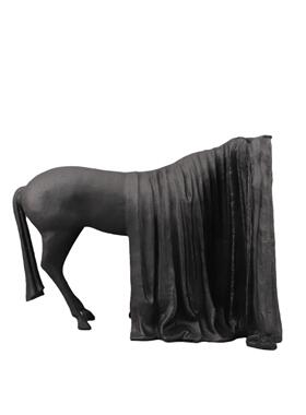 简约现代抽象物雕塑居马摆件售楼处样板房客玄厅关家0505艺术品装