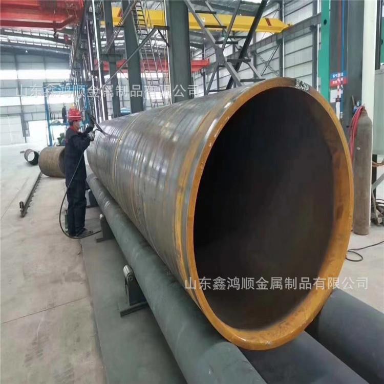Q345B厚壁直缝钢管压制打桩用钢护筒钢板压弧尺寸齐全价优