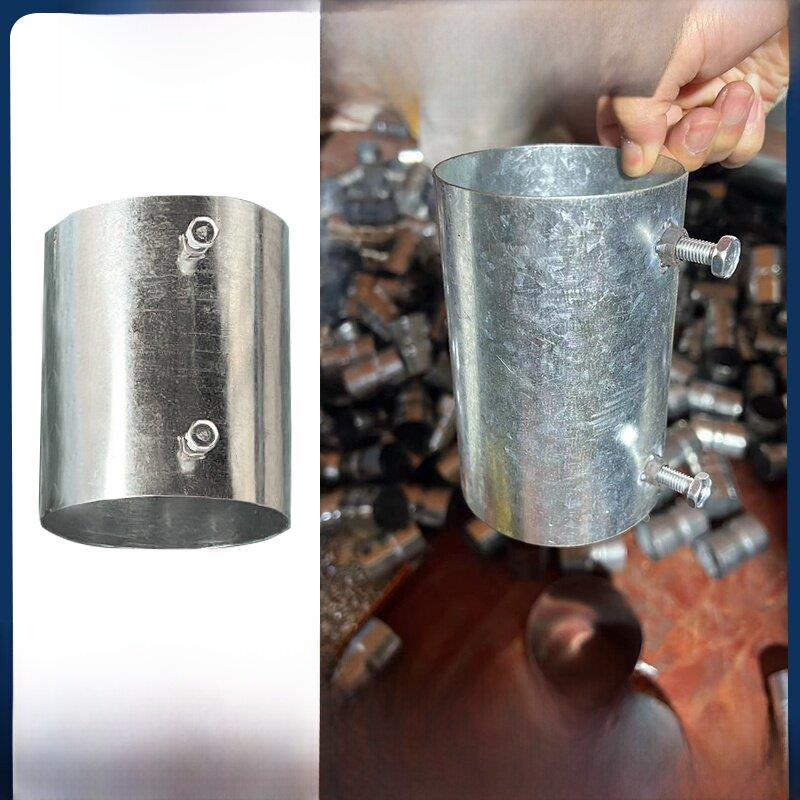 镀锌套管接头带螺丝DN100钢管套筒直接3寸89穿线SC穿线管114连接图片