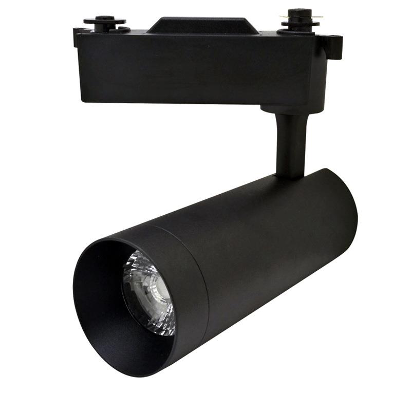 LED轨道灯服装店橱窗背景灯20W30W40W50W展柜灯家私城展厅家具店