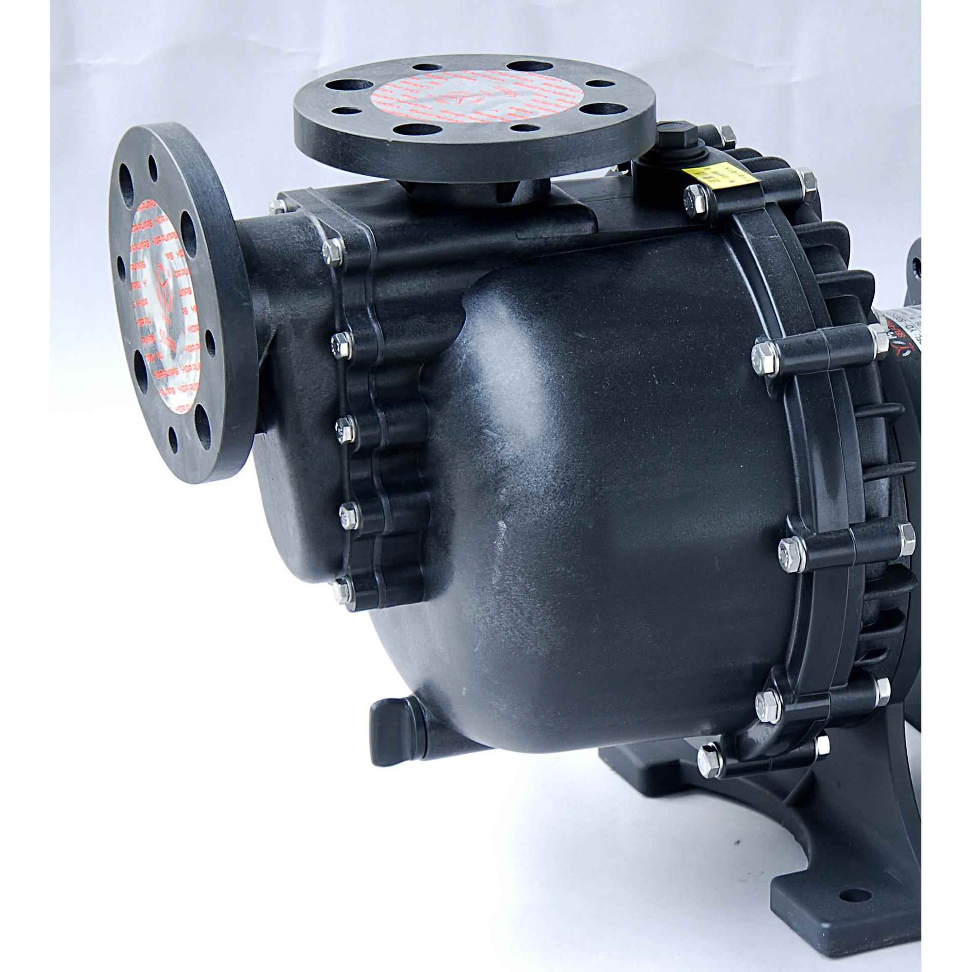 YIDA自吸泵泵头总成YD-4002L2水89配件耐泵酸达碱意泵业