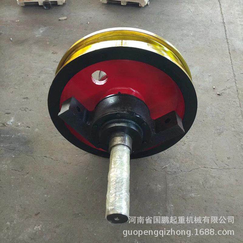 欧式车轮电动平车轮组直径250×90mm单边主动被动行车天车行车轮