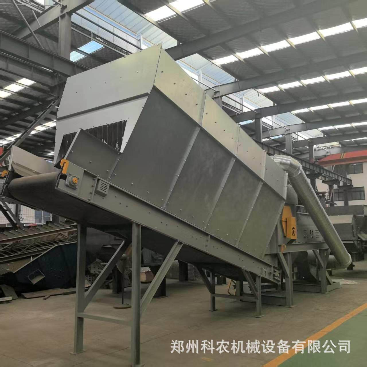 时产100方建筑垃圾分拣处理生产线 装潢垃圾填埋分拣风选筛分机