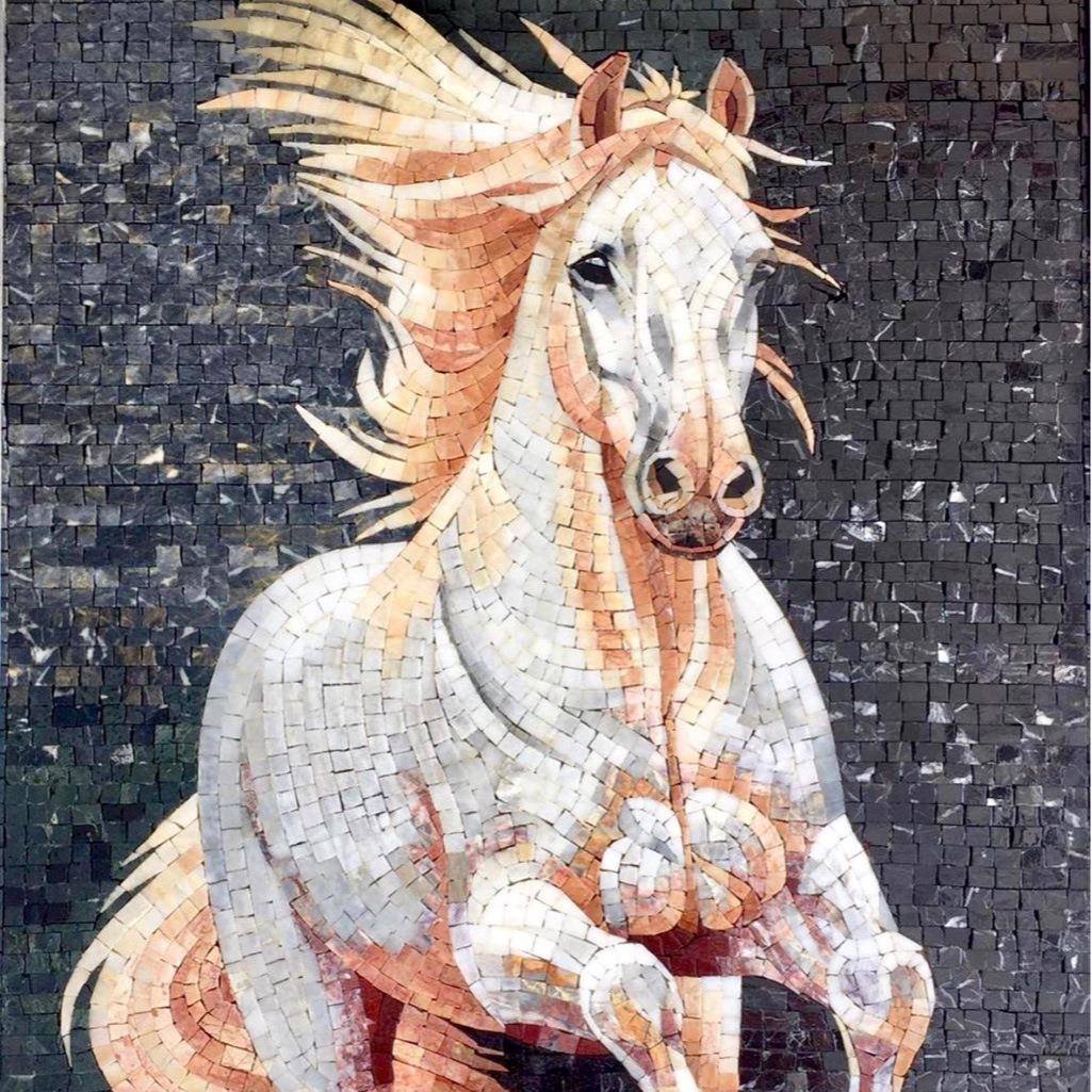 玻璃马赛克剪画壁画天然大理石石材马赛克地砖背景墙