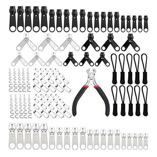 Kit 183Pcs Zipper Repair Pull Replacement