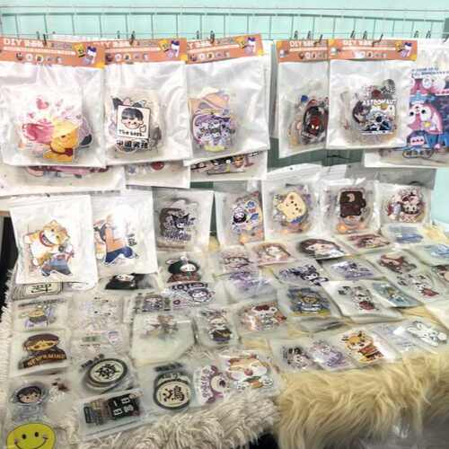 35元一包小图大小都有DIY服装辅料小标印花图案，A级过粉烫金