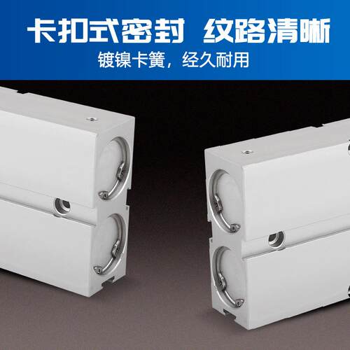 气动双杆双轴气缸TN/TDA10X20S可调行程16-30 20-50 32-100 X250