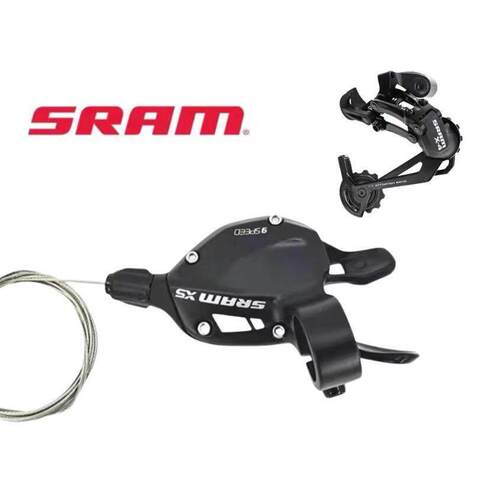 SRAM 速联 X4后拨 X5指拨 登山自行车变速指拨后拨 8速9速变速器