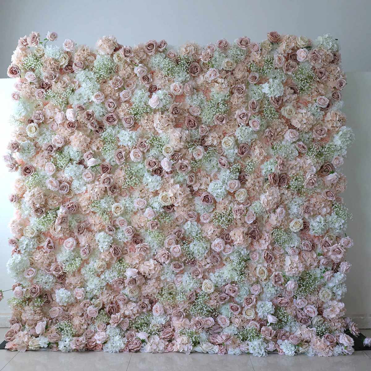 玫瑰花墙背景展览布墙底花仿真成品摆件花墙婚礼批发酒店布置仿真
