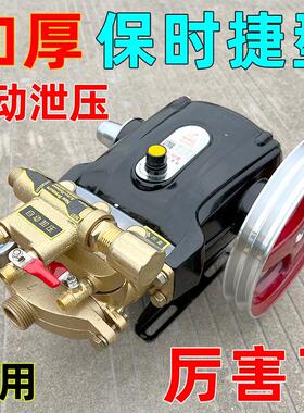 自动泄压21/26/40/60三缸柱塞泵机动喷雾器高压远程果树喷药机