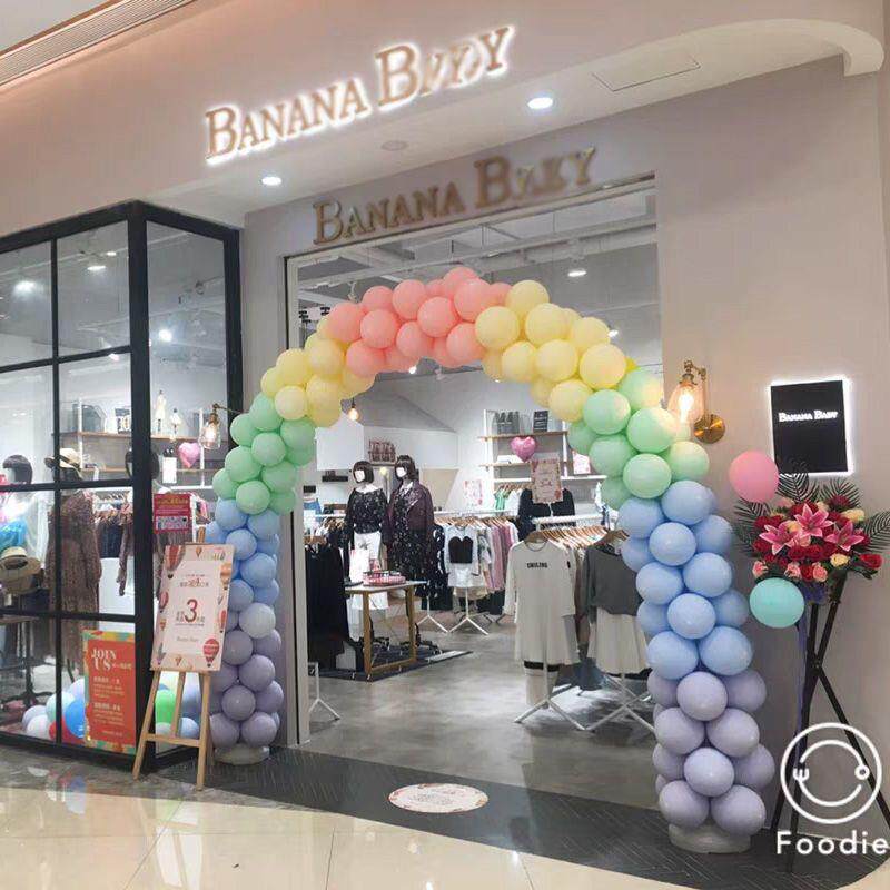 气球门支拱架店铺典派庆对厂家直供装饰布婚拱门置商场全套开业气