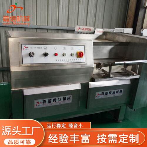 切厂家供应冻肉切丁机商用自动442三维鸭丁机宠物食品鸡用切丁机