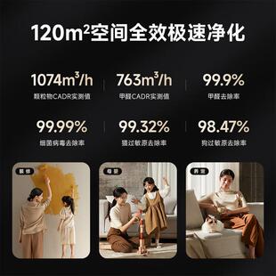 阿卡驰ACTXA空气净化器家用除甲醛卧室除菌除异味等离子净化机Z01