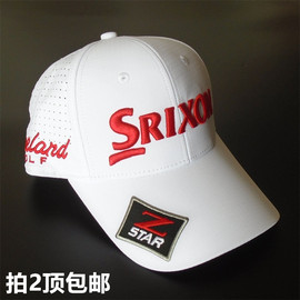 SRX高尔夫球帽子男女款有顶帽 遮太阳防晒防紫外线透气网眼帽