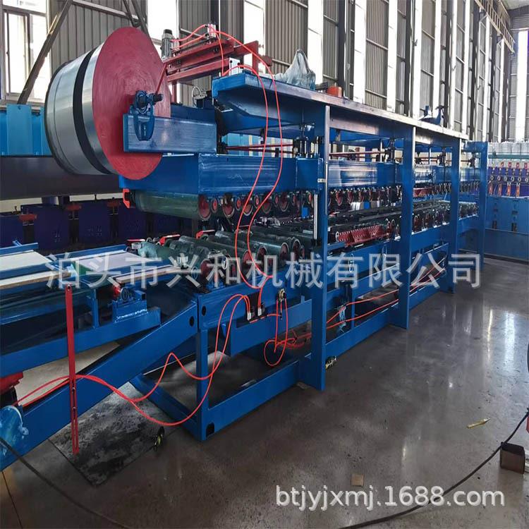 泡沫岩棉复合板设备950-980主机10米泡沫岩棉两用复合板机