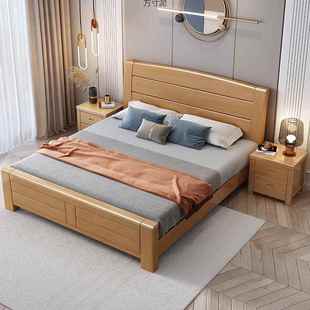 榉木实11木床.米1.5米单双人床.358工厂1.2m儿童床原见详情木主卧