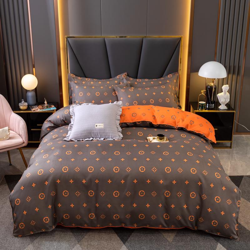 百BK9K【人验货F77M779J植简约四件】套亲肤棉物羊绒磨毛裸睡