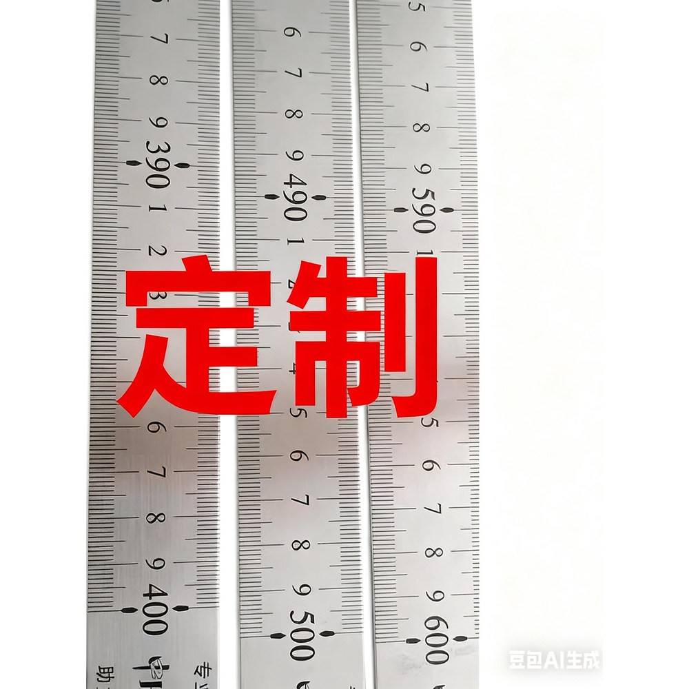 钢尺2米钢直尺3米加厚不锈钢尺4米板尺5米加长6米标尺现货直销