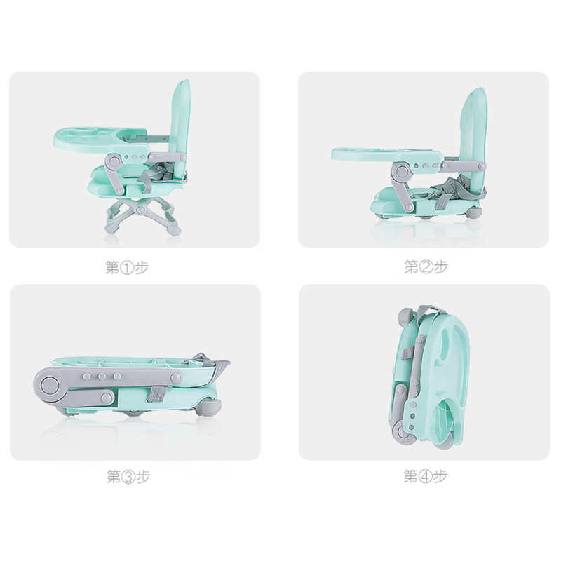多用途宝宝餐椅 可调节高度简约便携折叠餐椅现货批发