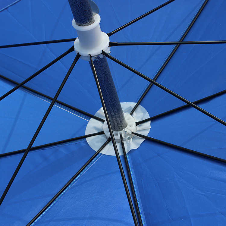创意简约钓鱼伞定制 折叠双层户外防风防雨银胶户外垂钓伞沙滩伞
