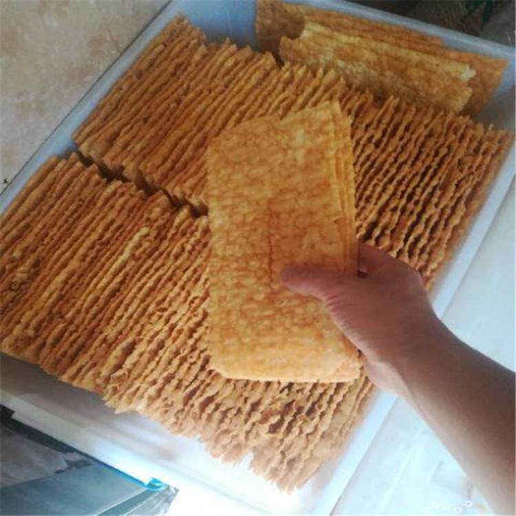 炸脆片机器网带输送煎饼脆皮油炸加工设备提供安装售后