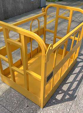 建筑吊篮 站人吊笼工地吊筐吊车筐高空作业吊框1380*1200*1850
