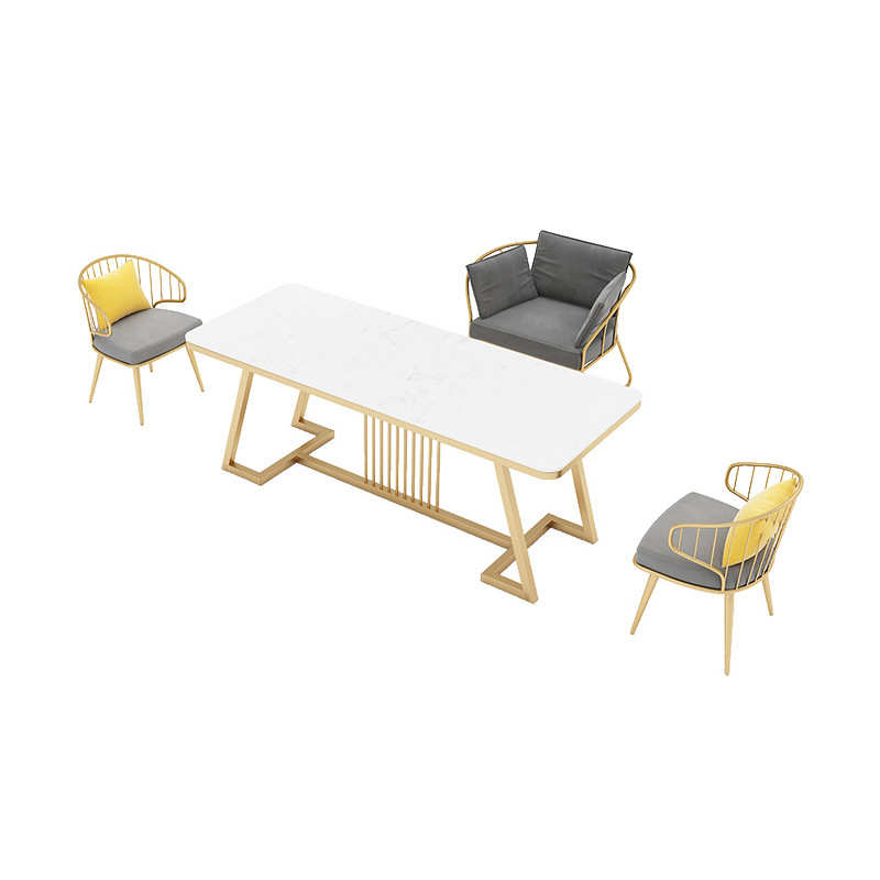 北欧茶桌椅组合轻奢办公室茶台简约茶室茶几现代喝泡茶功夫茶桌