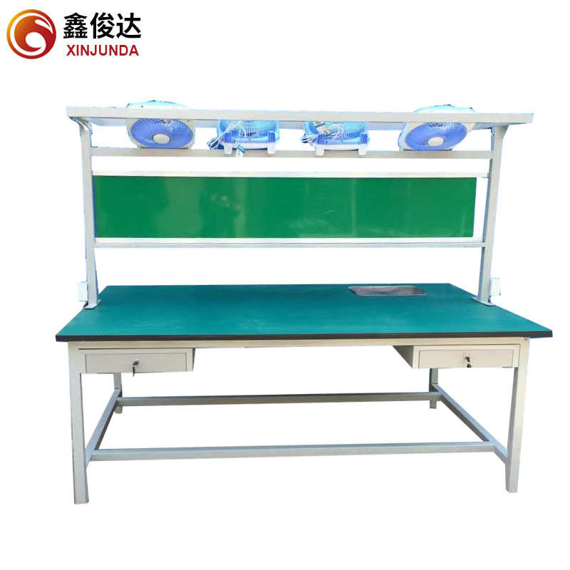 工作台厂家定流水线试验台车间操作台防静电防静电带可打包电子灯