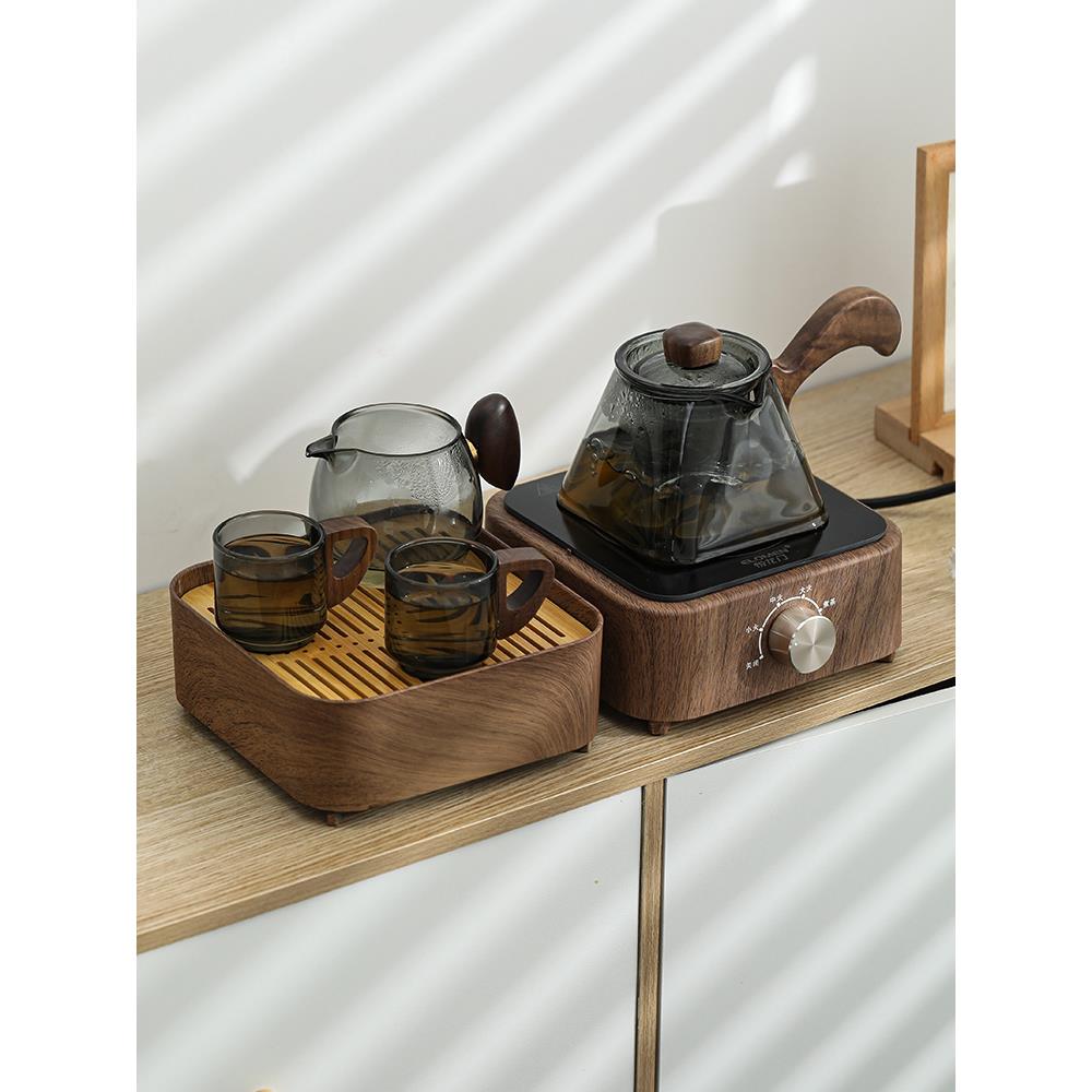 电陶瓷炉茶机家庭办公室新的小室内炉茶壶套蒸茶炉茶盘