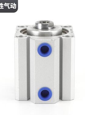 DA薄型气缸SDA122/S16/20/5/32/40*05x10X15X2可调978行程气动元