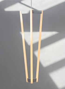 几乎灯北欧客厅计卧床室书76002房三角吊后现代设师展厅餐厅卧室
