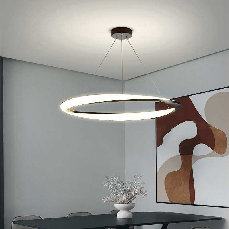 极简客厅吊灯现代家用设计师款大气高档卧室灯创意个性艺术餐厅灯