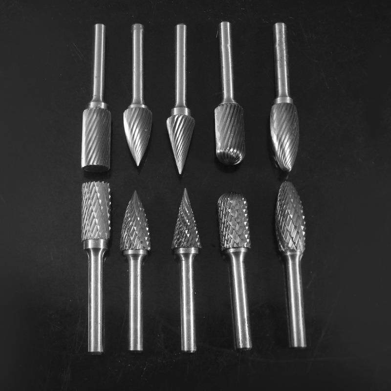 仙剑单双槽钨钢打磨头硬质合金旋转锉 打磨头6mm合金旋转锉现货