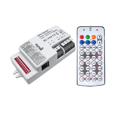 HNS205DL-C DALI-2 D4i 遥控 拨码 DALI Bus设置 微波感应器