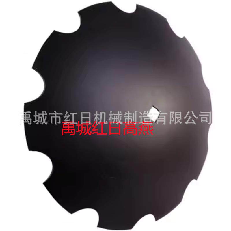 硼钢耙片供应缺口耙片农用配件来图圆盘耙片松土铲