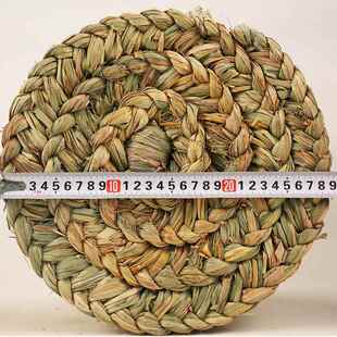 云南文山草墩凳子手工稻草编织坐墩蒲团坐垫透气家居家具25*30cm