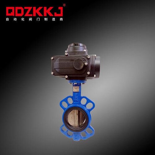 D971X-16Q电动对夹式蝶阀不锈钢软密封三元乙丙四氟电动切断阀