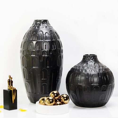 落地大花瓶 ceramic vase flower vase样板间售楼部装饰陶瓷花瓶