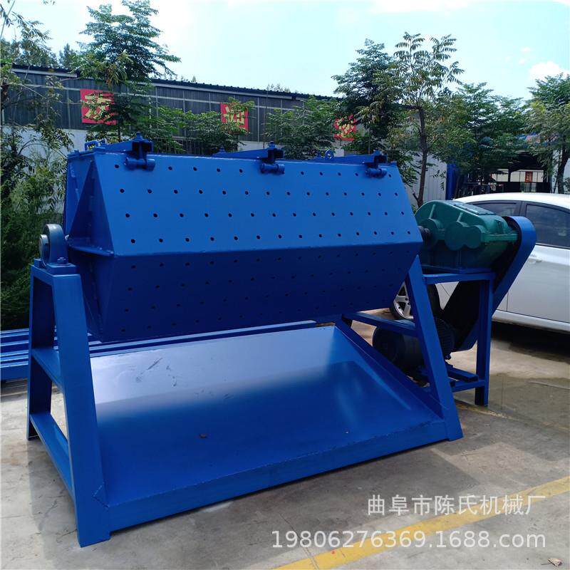 铁块打磨除锈滚筒抛光机 100升小型10000升大型六角滚筒抛光机