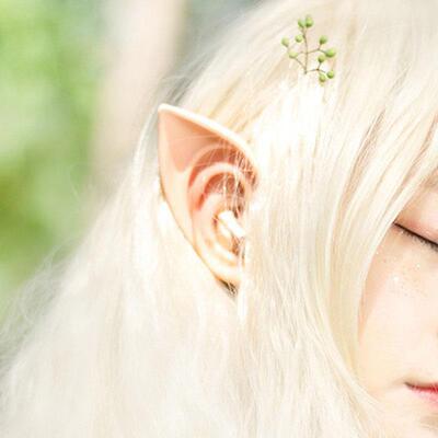 Halloween Decoration Angel Elf Ears Latex Ears Cosplay精灵耳