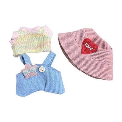 15cm Plush Doll Clothes Dress up Comfortable Stuffed